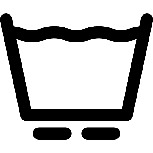 Delicate washcycle clean fashion cleaning icon