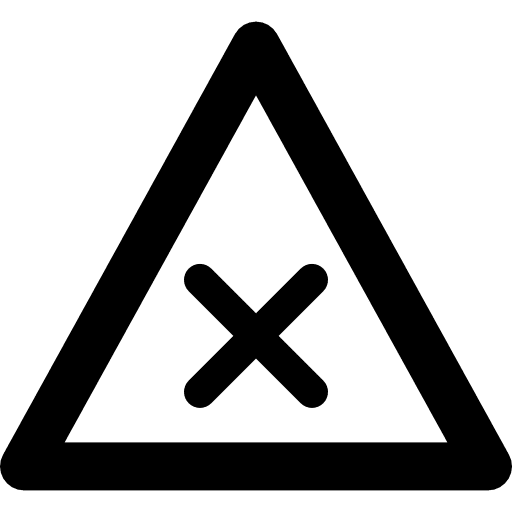 Do not bleach washing machine washing triangle icon