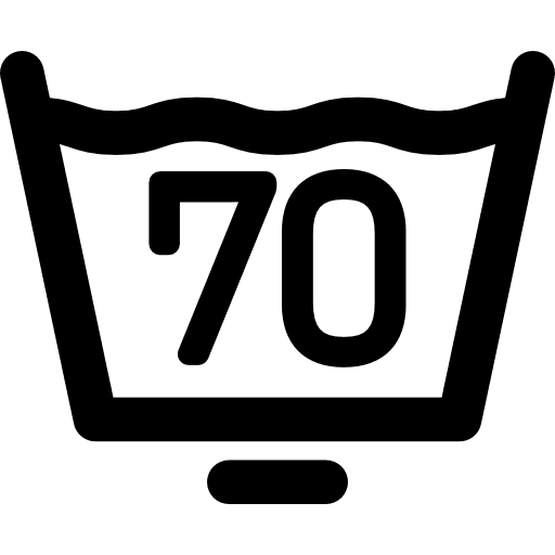 70 degree laundry cleaning washing machine clean icon 70 degree laundry cleaning washing machine clean icon