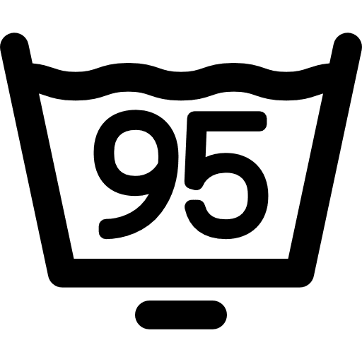 95 degrees interface clothes washing machine icon 95 degrees interface clothes washing machine icon