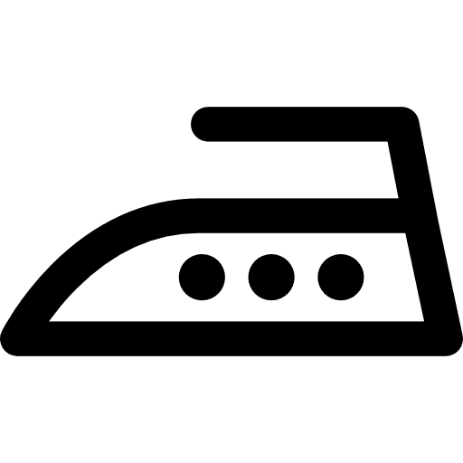 Iron high temperature wash temperature washing icon Iron high temperature wash temperature washing icon