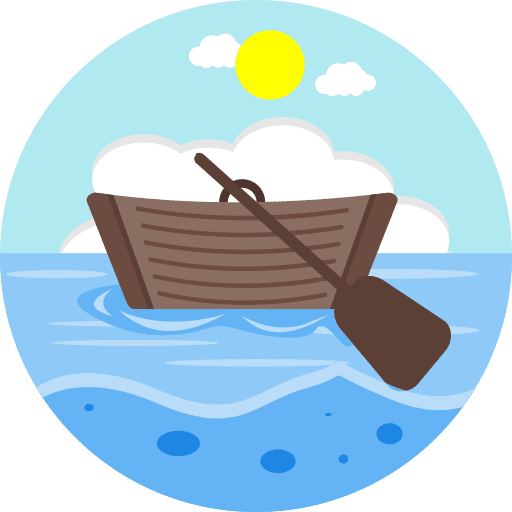 Boat transport ferry boat sea icon