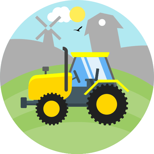 Tractor tractor transportation transport icon