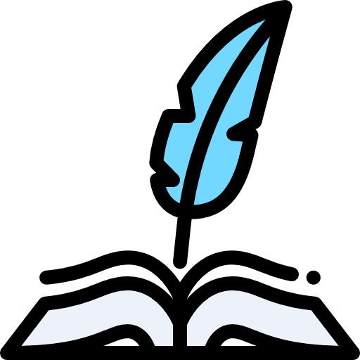 History writing tool history education icon