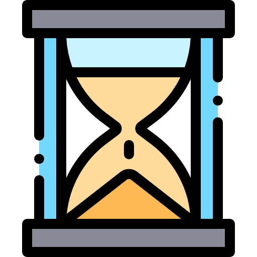 Hourglass hourglass time watch icon