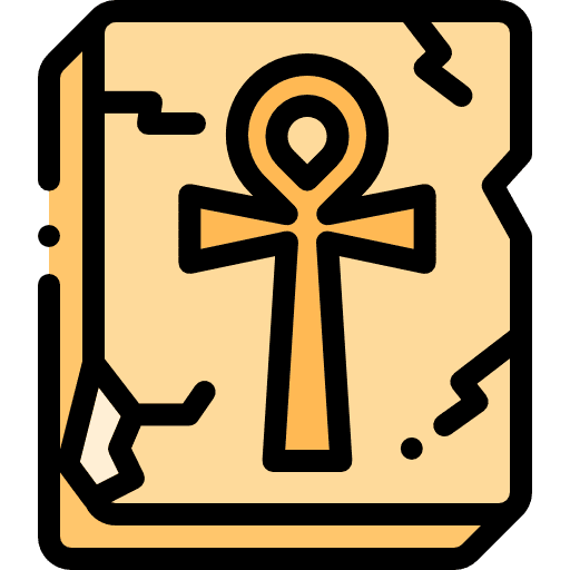 Ankh symbol relief cultures icon