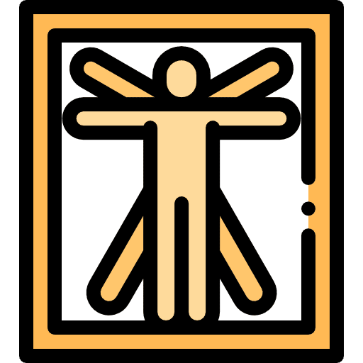 Leonardo da vinci frame painting artist icon