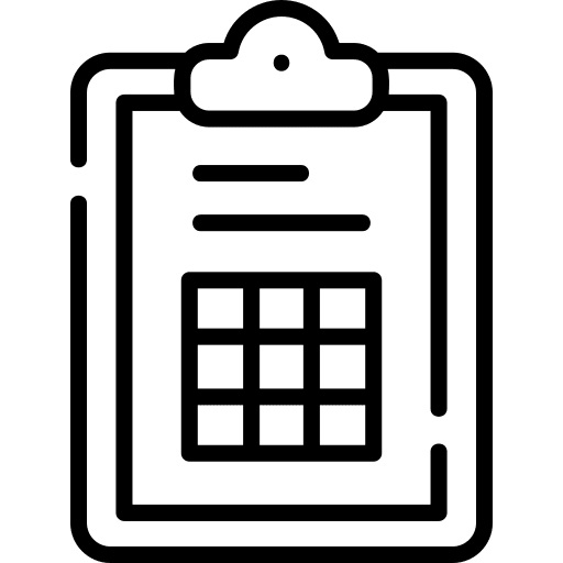 Plan day files and folders calendar icon