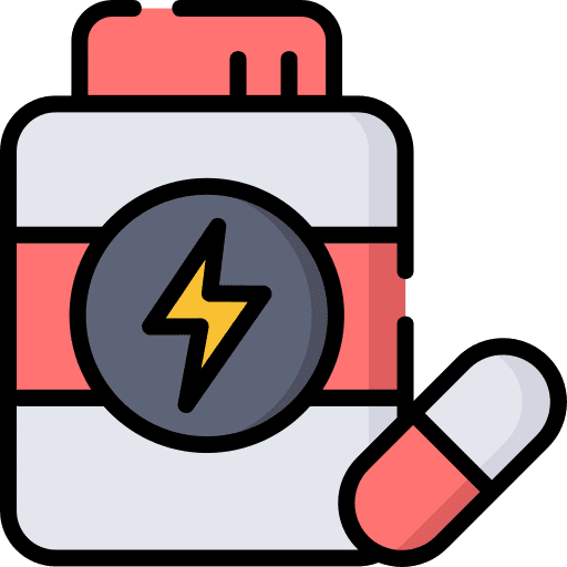 Protein wellness food protein shake icon