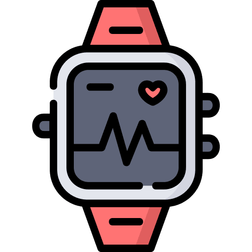 Pulsometer medical equipment fashion pulsometer icon