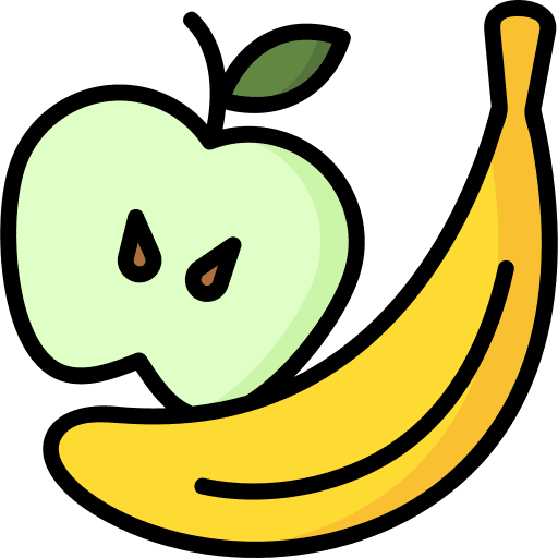 Fruit vegan fruit diet icon