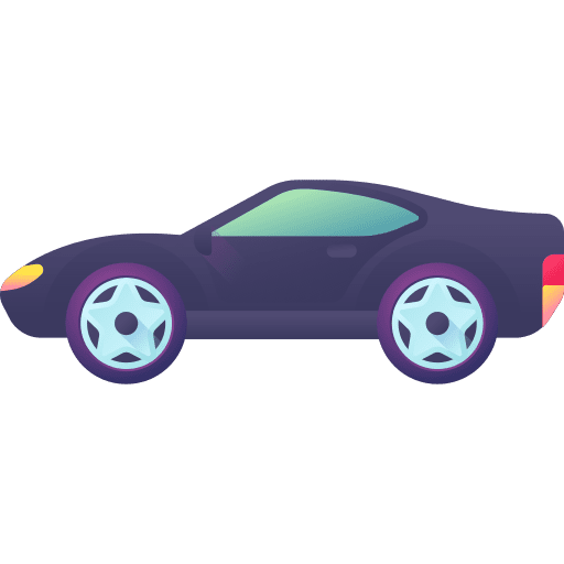 Sport car sports and competition automobile transportation icon