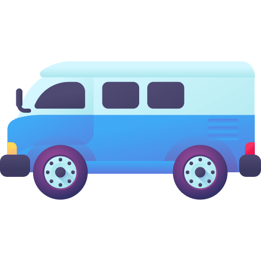 Van vehicle van transportation icon