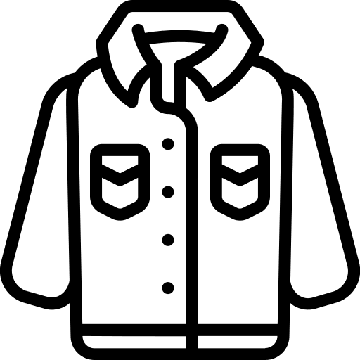 Coat clothes fashion coat icon