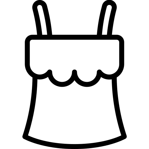 Top fashion clothes garment icon