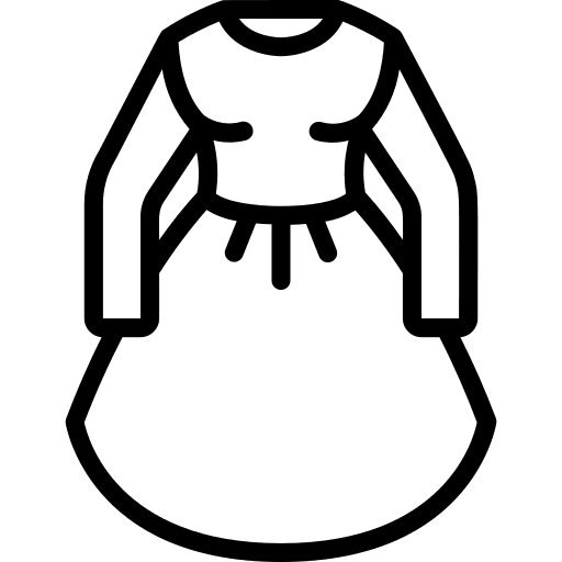 Dress dress clothes garment icon