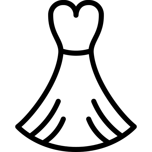 Dress garment dress clothes icon