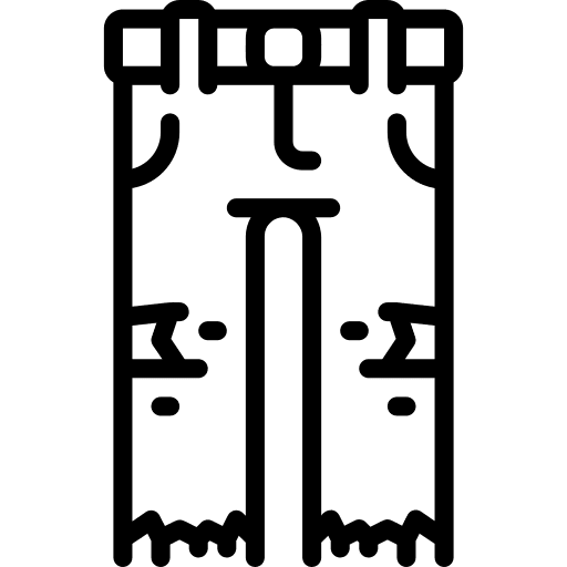 Jeans trousers fashion garment icon