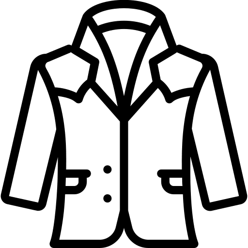 Jacket fashion garment clothes icon