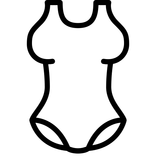 Swimsuit fashion summer clothes icon