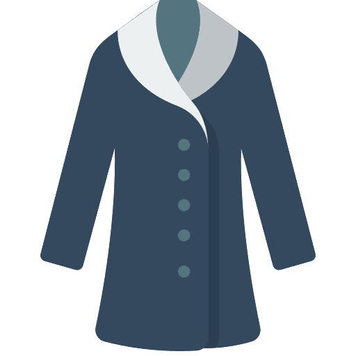 Coat coat fashion garment icon