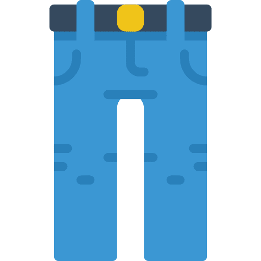 Jeans clothes jeans garment icon