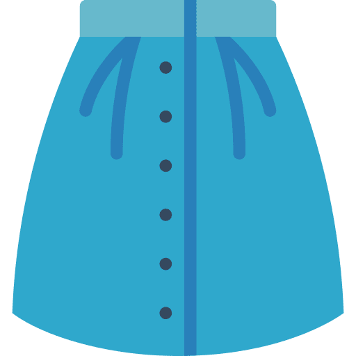 Skirt skirt fashion clothes icon