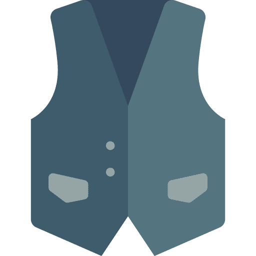 Waistcoat fashion waistcoat garment icon