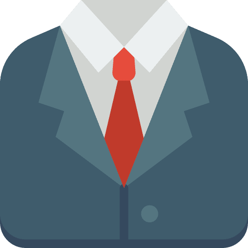 Suit suit clothes elegant icon