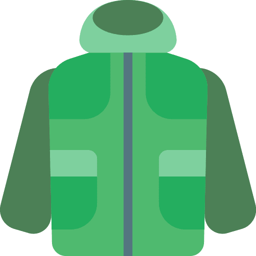 Coat fashion garment coat icon