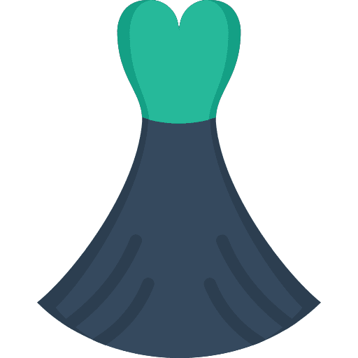 Dress dress fashion clothes icon