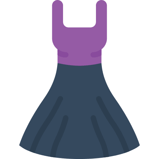 Dress fashion dress garment icon