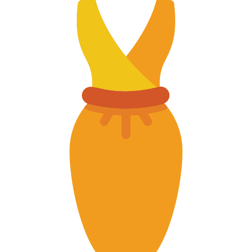 Dress clothes dress garment icon