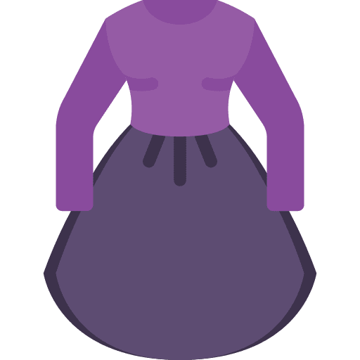 Dress clothes dress garment icon