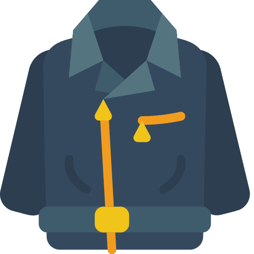 Jacket fashion garment clothes icon