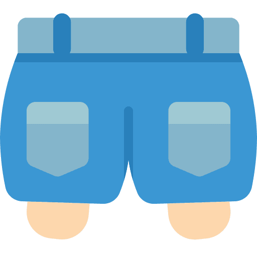 Shorts clothes garment shorts icon