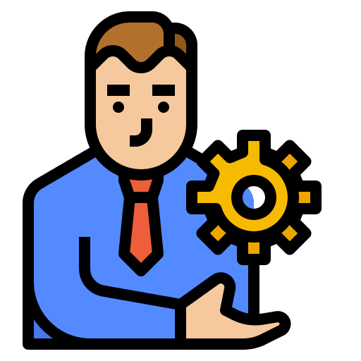 Management seo and web functional strategy icon