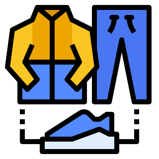 Sport wear wear diversification sport wear icon