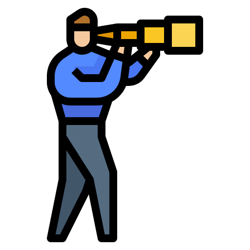 Vision strategy avatar business icon