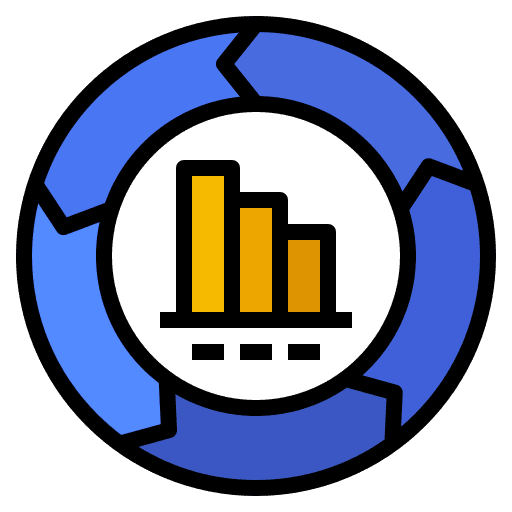 Chart value pie chart chart icon