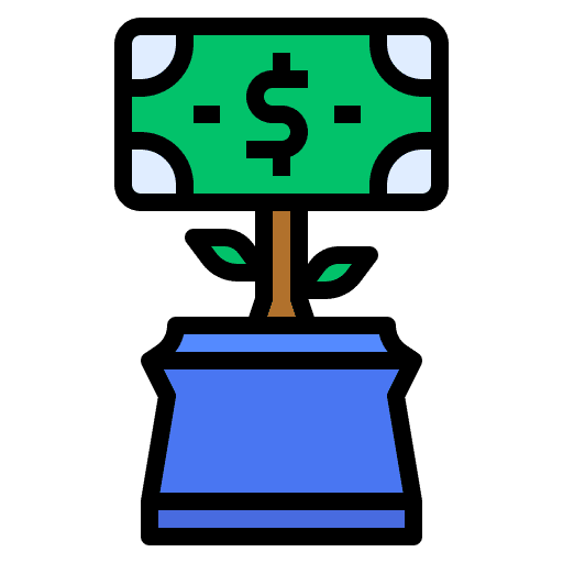 Investment business and finance strategy investment icon