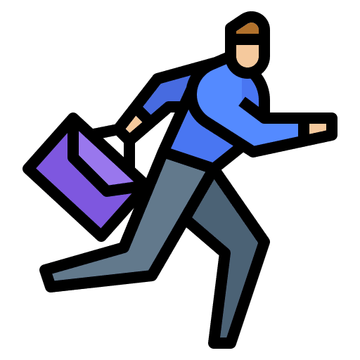 Quick response quick response people business icon