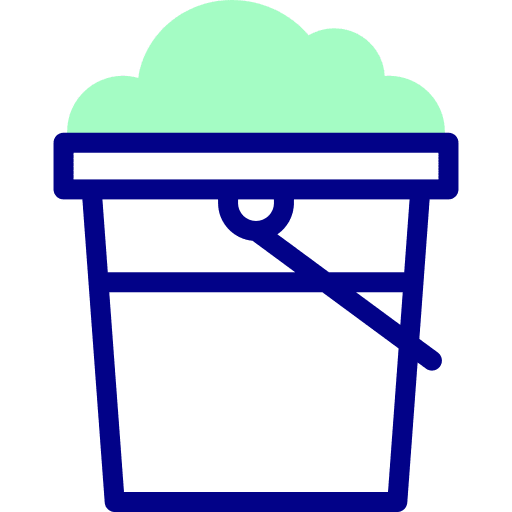 Bucket miscellaneous wash clean icon Bucket miscellaneous wash clean icon