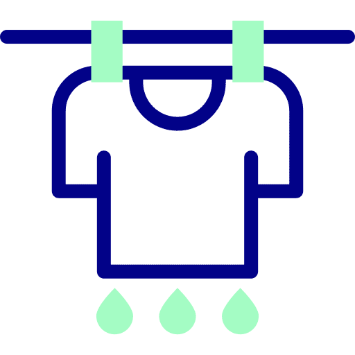 T shirt washing cleaning drying icon T shirt washing cleaning drying icon