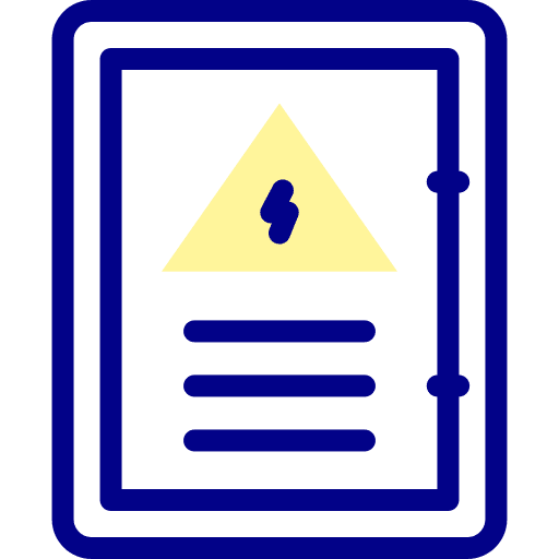 Electric panel electronics box cabinet icon Electric panel electronics box cabinet icon