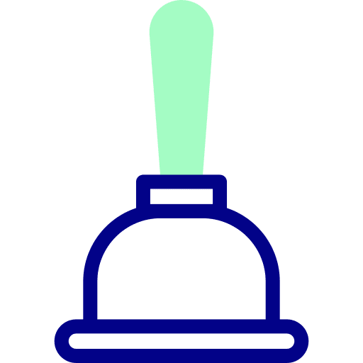 Plunger suction bathroom toilet icon Plunger suction bathroom toilet icon