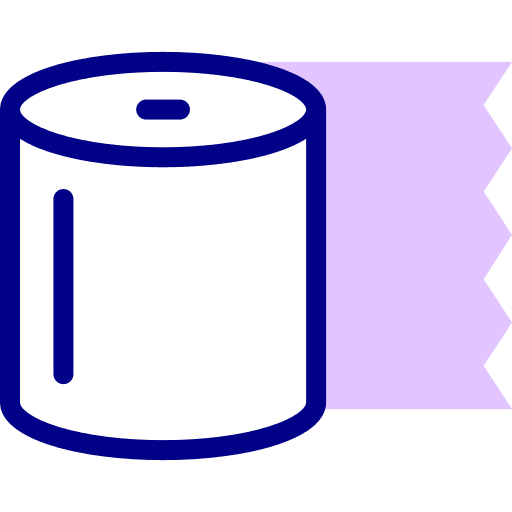 Toilet paper bathroom clean miscellaneous icon Toilet paper bathroom clean miscellaneous icon