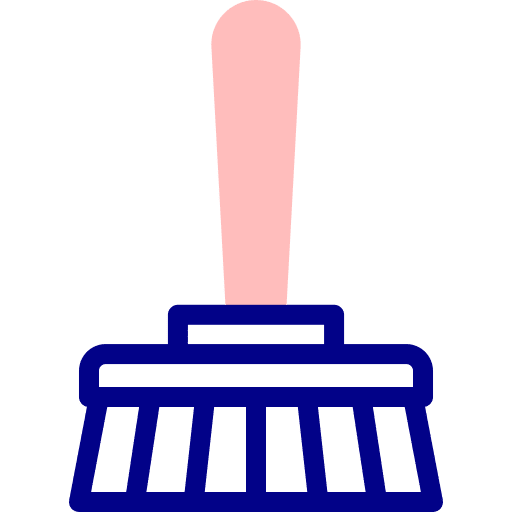 Broom broomstick clean sweep icon Broom broomstick clean sweep icon