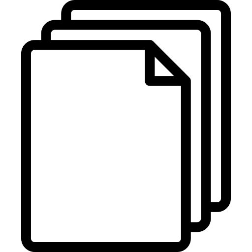 File files and folders document paperwork icon