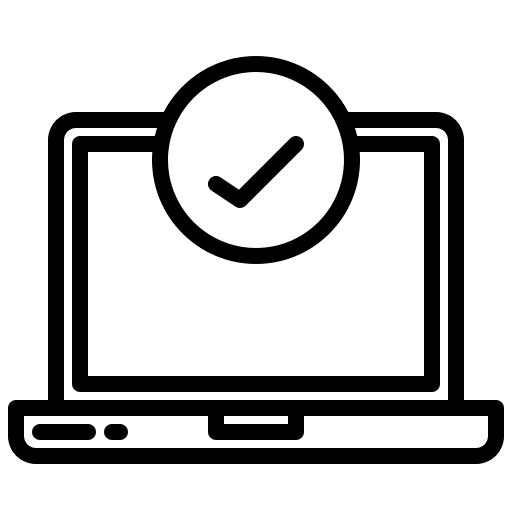 Check evaluation usability check icon